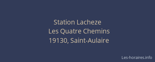 Station Lacheze