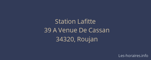 Station Lafitte