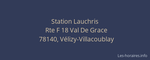 Station Lauchris