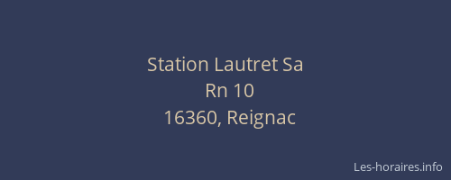 Station Lautret Sa