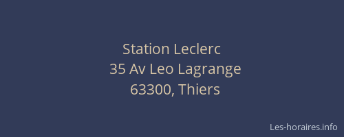 Station Leclerc