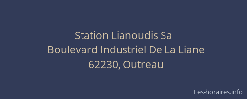 Station Lianoudis Sa