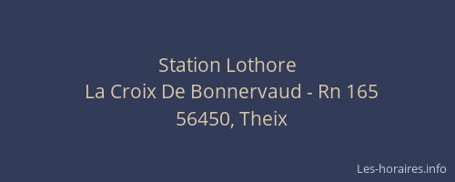 Station Lothore