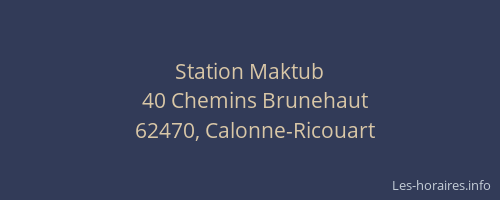 Station Maktub