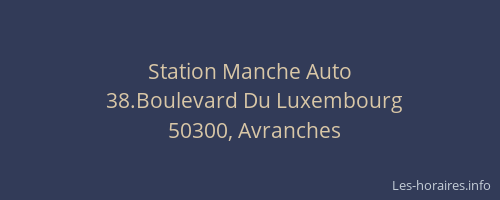 Station Manche Auto