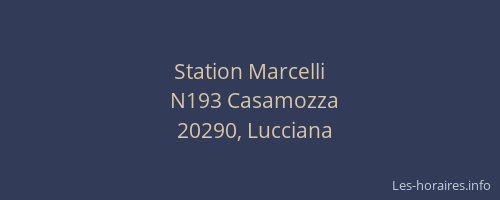 Station Marcelli