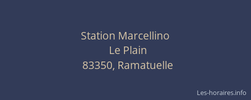 Station Marcellino