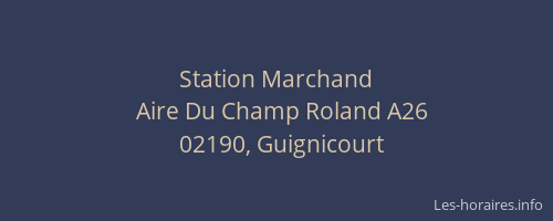 Station Marchand