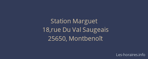 Station Marguet