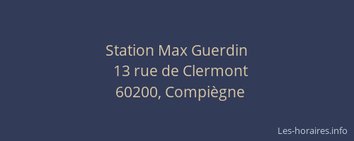 Station Max Guerdin