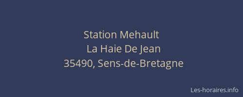 Station Mehault