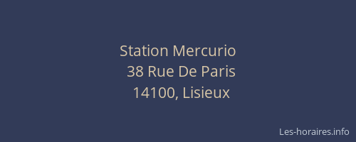 Station Mercurio