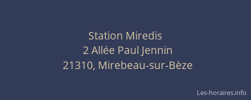 Station Miredis
