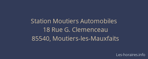 Station Moutiers Automobiles