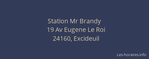 Station Mr Brandy