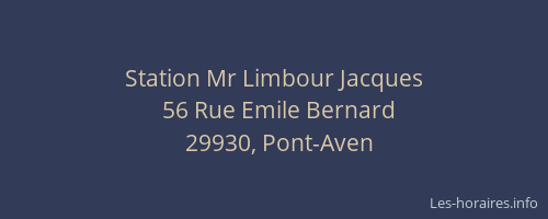 Station Mr Limbour Jacques