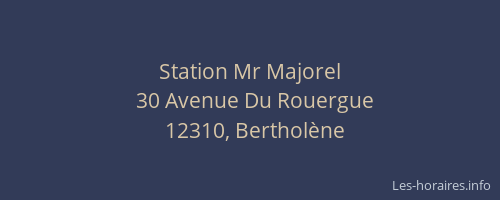 Station Mr Majorel