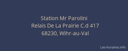 Station Mr Parolini
