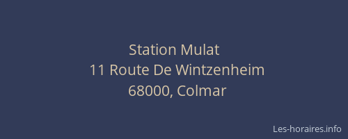 Station Mulat