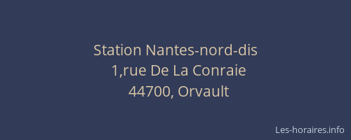 Station Nantes-nord-dis