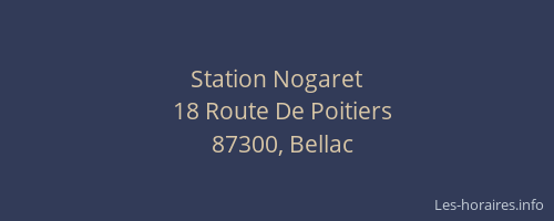 Station Nogaret