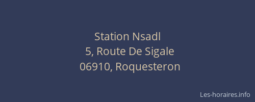 Station Nsadl