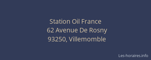 Station Oil France