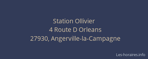 Station Ollivier