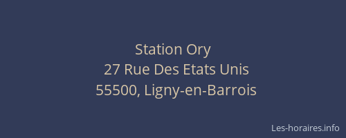 Station Ory