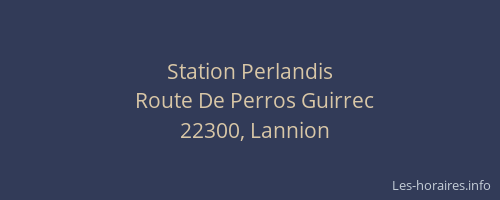 Station Perlandis