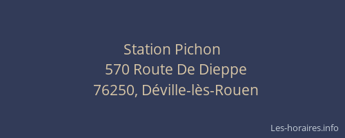 Station Pichon