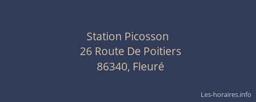 Station Picosson