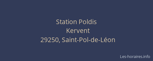Station Poldis
