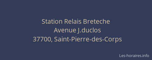 Station Relais Breteche