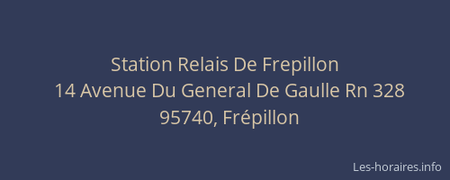 Station Relais De Frepillon