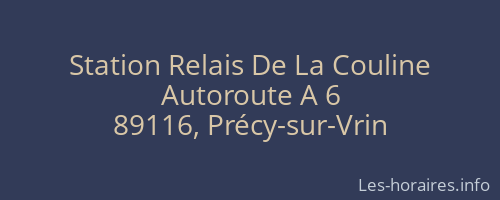 Station Relais De La Couline
