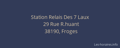 Station Relais Des 7 Laux