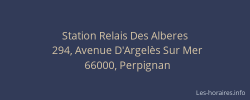 Station Relais Des Alberes