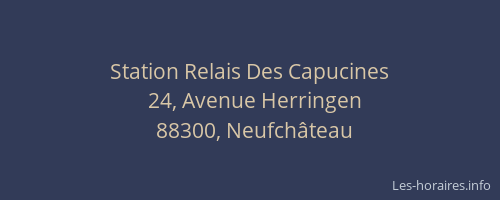 Station Relais Des Capucines