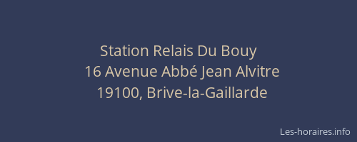 Station Relais Du Bouy