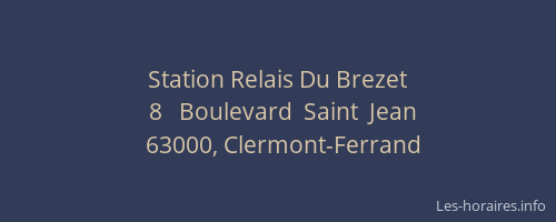 Station Relais Du Brezet