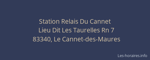 Station Relais Du Cannet