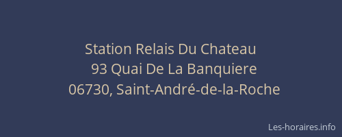 Station Relais Du Chateau