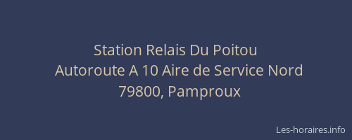 Station Relais Du Poitou
