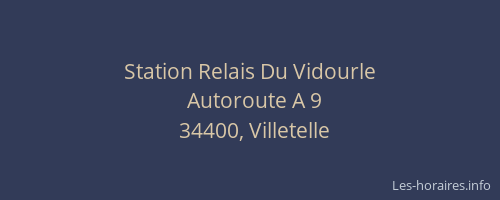 Station Relais Du Vidourle
