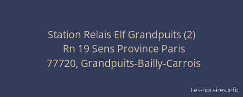 Station Relais Elf Grandpuits (2)