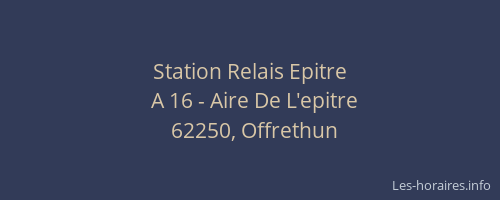 Station Relais Epitre