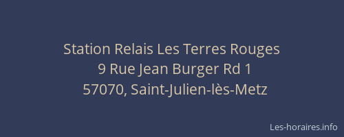 Station Relais Les Terres Rouges