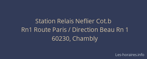 Station Relais Neflier Cot.b