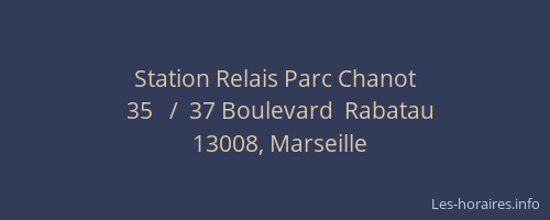 Station Relais Parc Chanot